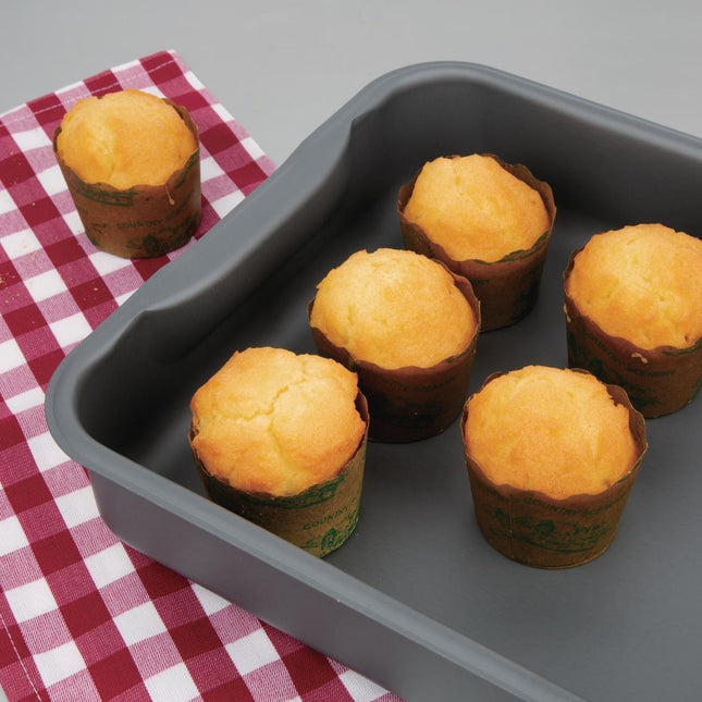 Aluminium Roasting Pan | Vogue | 370 x 265 mm 2