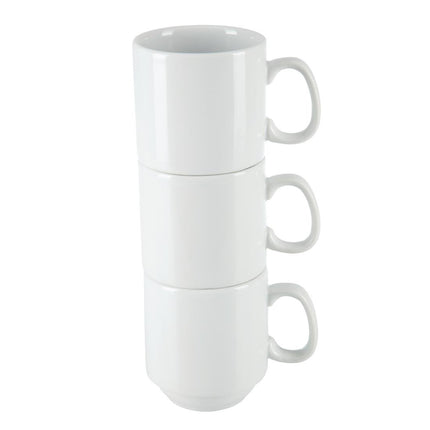 Stackable Mug 28.4cl | Olympia Whiteware | Set of 12 5
