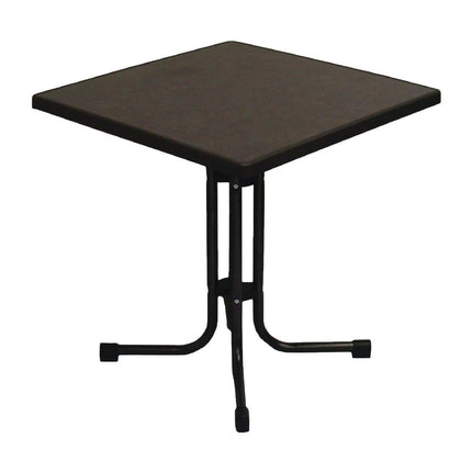 Foldable Pizarra Terrace Table 70 x 70 x 73 cm | Limburg
