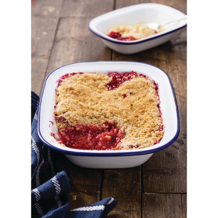 Enamel Serving Dish 19x28cm | Olympia 5