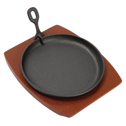 Cast Iron Serving Pan with Removable Handle | Olympia | 22cm 3