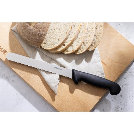 Black Bread Knife 20.5cm | Hygiplas 6