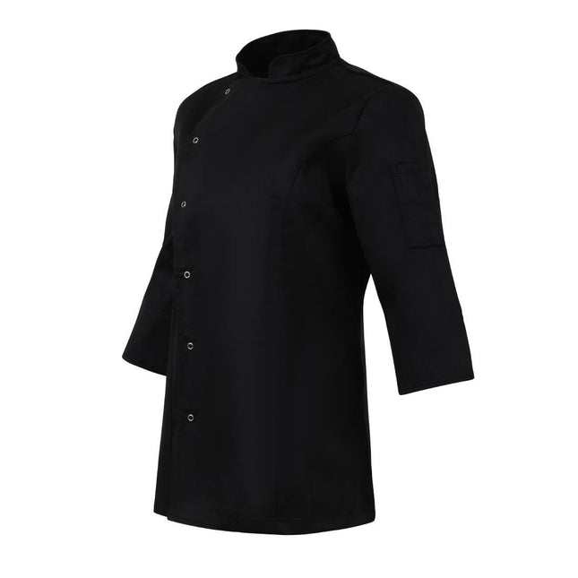 Women's Tailored Black Chef Jacket | Whites | Size S 2