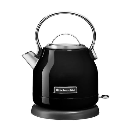 Classic Electric Kettle Black 1.25L | KitchenAid 5KEK1222BOB