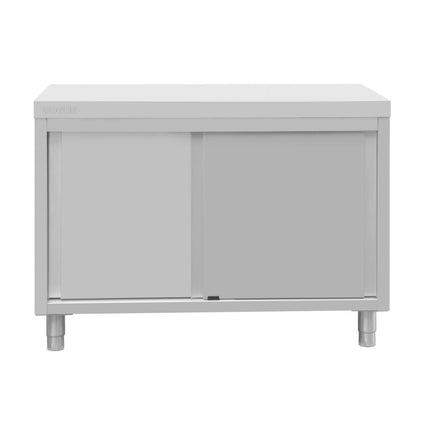 Stainless Steel Floor Cabinet 900x1200x600mm | Vogue 2