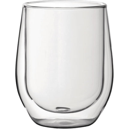 Double-Walled Whisky Glasses 330ml | Utopia | 6 Pieces