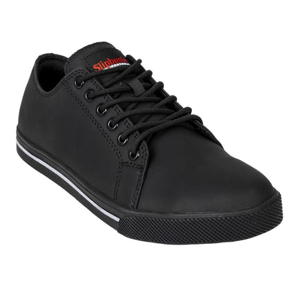 Safety Sneakers Recycled Microfiber Matte Black Size 44 | Slipbuster