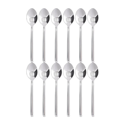 Henley Polished Stainless Steel Pudding Spoons (12 pcs) | Olympia 6