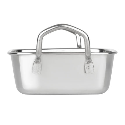 Square Stainless Steel Table Presentation Dish 115x115mm | Olympia 4