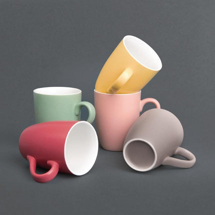 Olympia Pastel Green Mug 340ml | Chip-Resistant Porcelain 5
