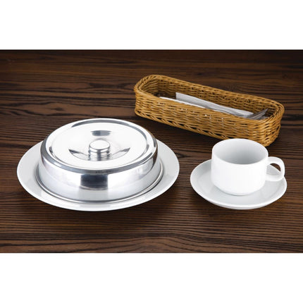 Aluminium Plate Cover | Vogue | 20 cm Diameter 4
