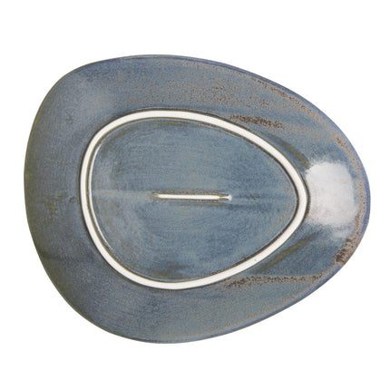 Triangular Blue Plates 250mm | Olympia Ember Collection 4