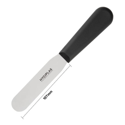 Straight Palette Knife 10cm with Flexible Stainless Steel Blade | Hygiplas 5