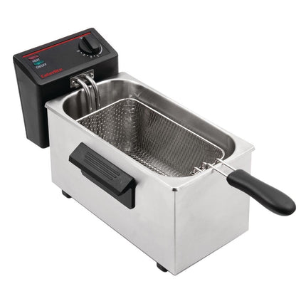 Single Fryer Stainless Steel 3.5L | Caterlite | Light Use