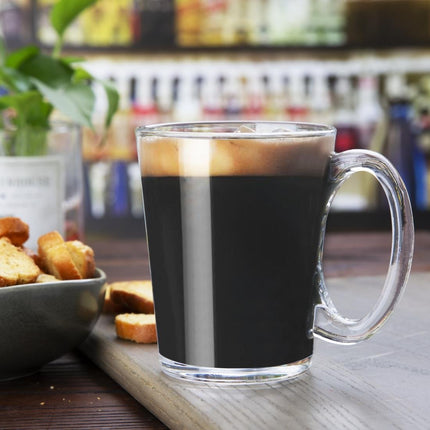 Tempered Glass Coffee Mug 300ml | Olympia 4