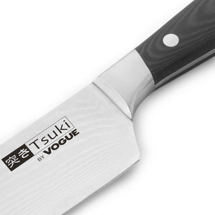 Vogue Tsuki Series 7 Japanese VG-10 Damascus Steel Chef's Knife 20.5cm 3