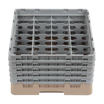 Dishwasher Rack with 16 Compartments | Cambro Camrack | Max Glass Height 25.7 cm 2
