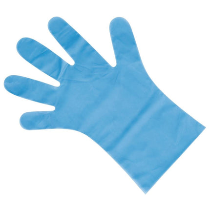 Powder-Free Blue TPE Gloves L | Nisbets Essentials | 200 Pieces 4