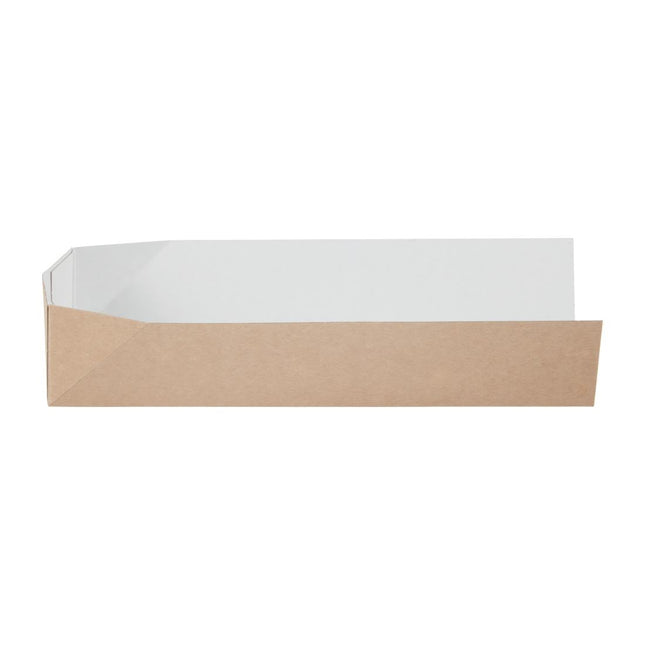 Compostable Baguette Boxes with Open Side 25cm 2