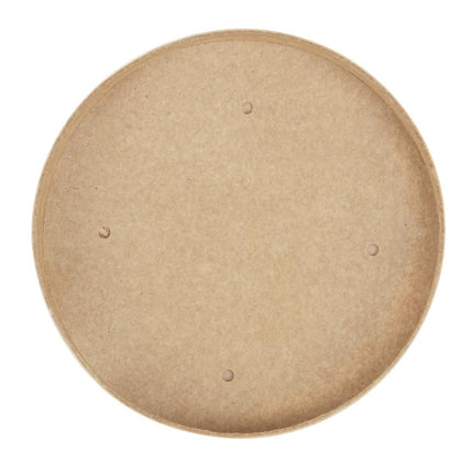 Microwave-Safe Kraft Soup Bowl Lids with Steam Vents | Colpac | Recyclable 4