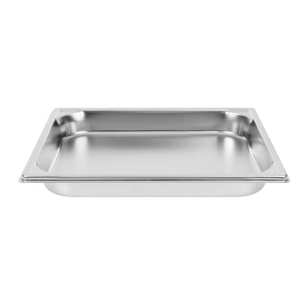 Stainless Steel GN 1/1 Container 40mm with Handle and Lid | Matfer Bourgeat 2