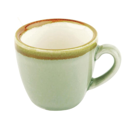 Espresso Cups 8.5cl Mos Green | Olympia Kiln Collection | Set of 6