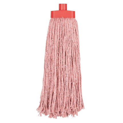 Absorbent Polyester Mop Head Red | Jantex Kentucky | 450g