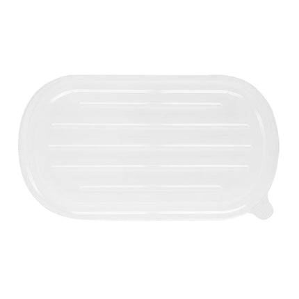 Recyclable PET Lids for Bagasse Oval Containers | Fiesta 3