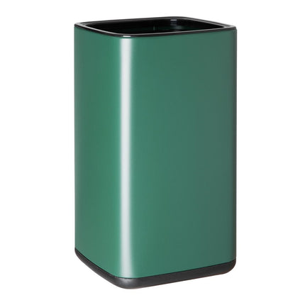 Square Waste Bin Green 10L | Bolero