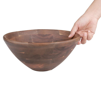Acacia Wood Bowl 254mm Diameter x 114mm Height | Olympia 4