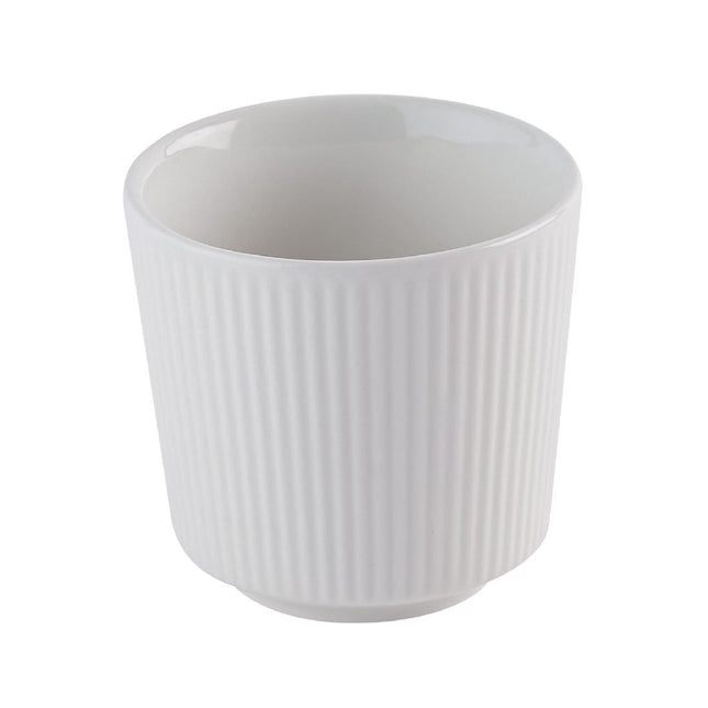 White Handleless Cup 227ml | Churchill