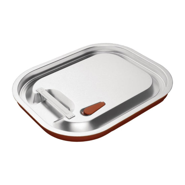 Airtight Stainless Steel Lid GN 1/2 with Silicone Seal | Vogue