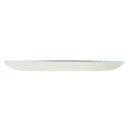 Porcelain Coupe Plate 22cm | Churchill Raku Topaz Blue Evolve | Pack of 12 2
