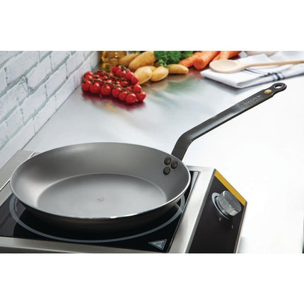 Mineral B Blue Steel Frying Pan 28cm | De Buyer 2