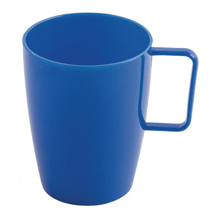 Kristallon Polycarbonate Mug with Handle Blue 28.4cl | Olympia | 12 Pieces 2