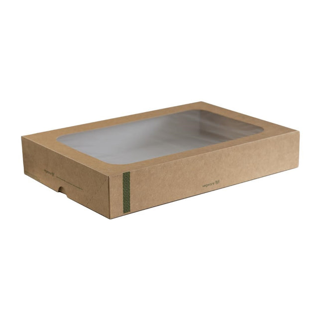 Compostable Large Sandwich Boxes with Lid | Vegware
