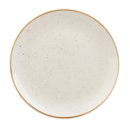 Stonecast Barley White Evolve Coupe Plate 28.8cm | Churchill