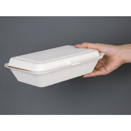 Fiesta Compostable Bagasse Food Containers 24.8cm 250pcs 3