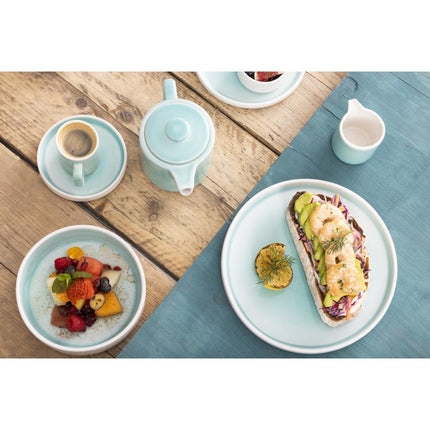 Fondant Aqua Blue Bowls 152mm | Olympia 2