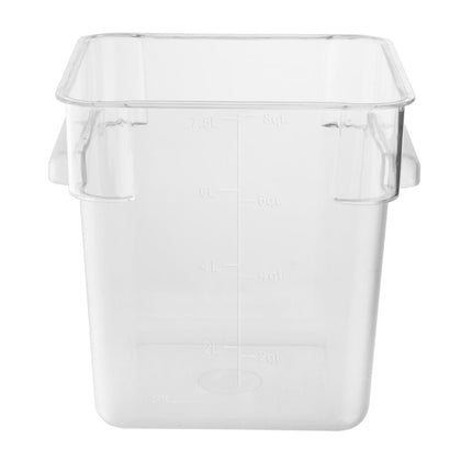 Polycarbonate Square Storage Container 7L | Hygiplas 2