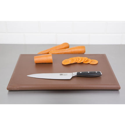 HDPE Cutting Board Brown 450x300x25mm | Hygiplas 3