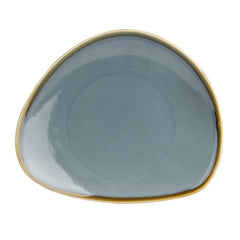 Triangular Plates Blue 23cm | Olympia Kiln Collection | 6 Pieces