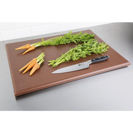 HDPE Cutting Board Brown 600x450x25mm | Hygiplas 4