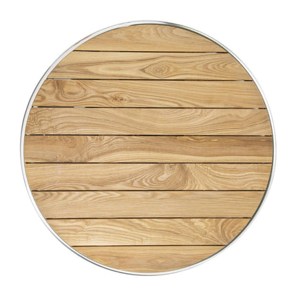Round Standing Table with Ash Wood Top 60cm | Bolero 2