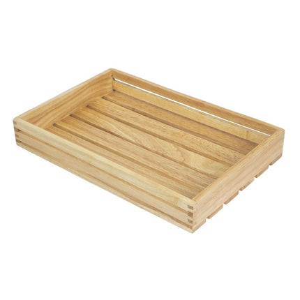 Olympia Low Wooden Crate 5x35x23cm