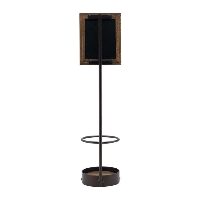 Wine Bottle Display with Chalkboard Frame | Securit