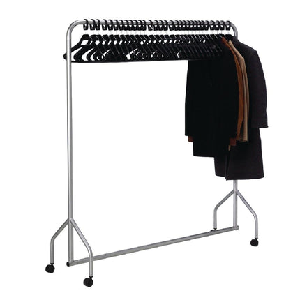 Metal Clothing Rack with Wheels