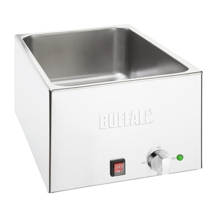 Stainless Steel Bain-Marie with Adjustable Thermostat | Buffalo