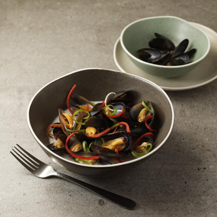 Chia Sand-Colored Plates 20.5cm | Olympia | Set of 6 9