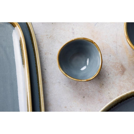 Blue Kiln Porcelain Dipping Bowls 7 cm | Olympia | 12 Pieces 6